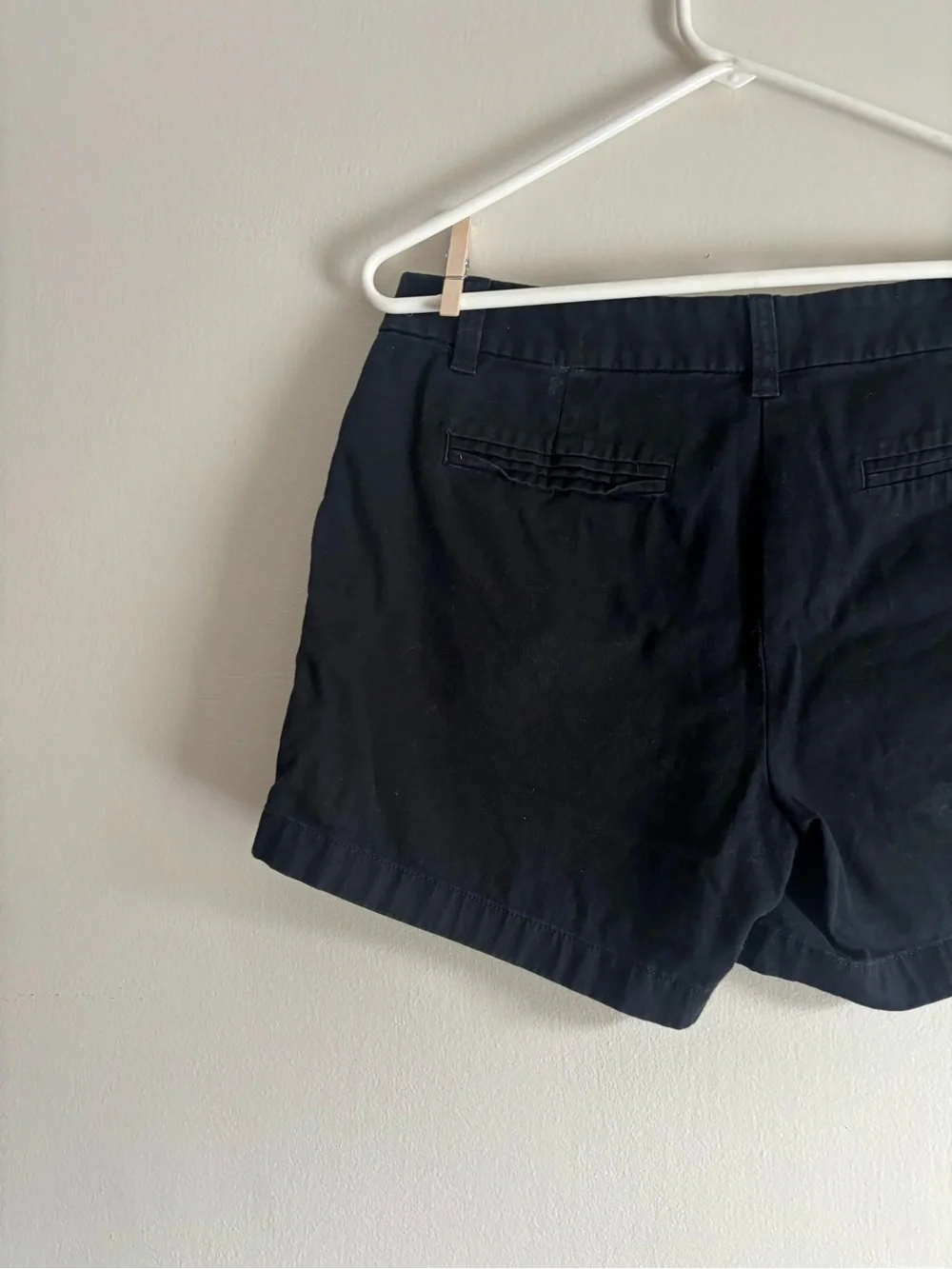 J. Crew Navy Cotton Bermuda Shorts